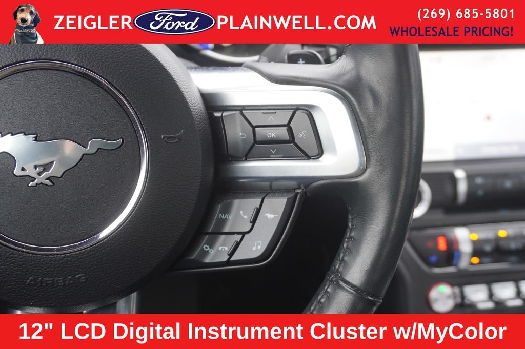2020 Ford Mustang GT Premium 5.0 LITER V8 HEATED LEATHER NAVIGATION