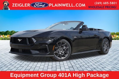 2025 Ford Mustang GT Premium CONVERTIBLE GT PERFORMANCE ACTIVE EXAUST MAGNARIDE