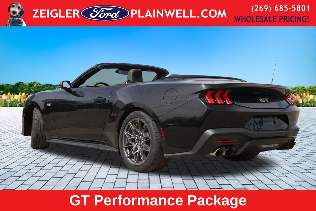 2025 Ford Mustang GT Premium CONVERTIBLE GT PERFORMANCE ACTIVE EXAUST MAGNARIDE