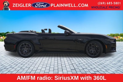 2025 Ford Mustang GT Premium CONVERTIBLE GT PERFORMANCE ACTIVE EXAUST MAGNARIDE