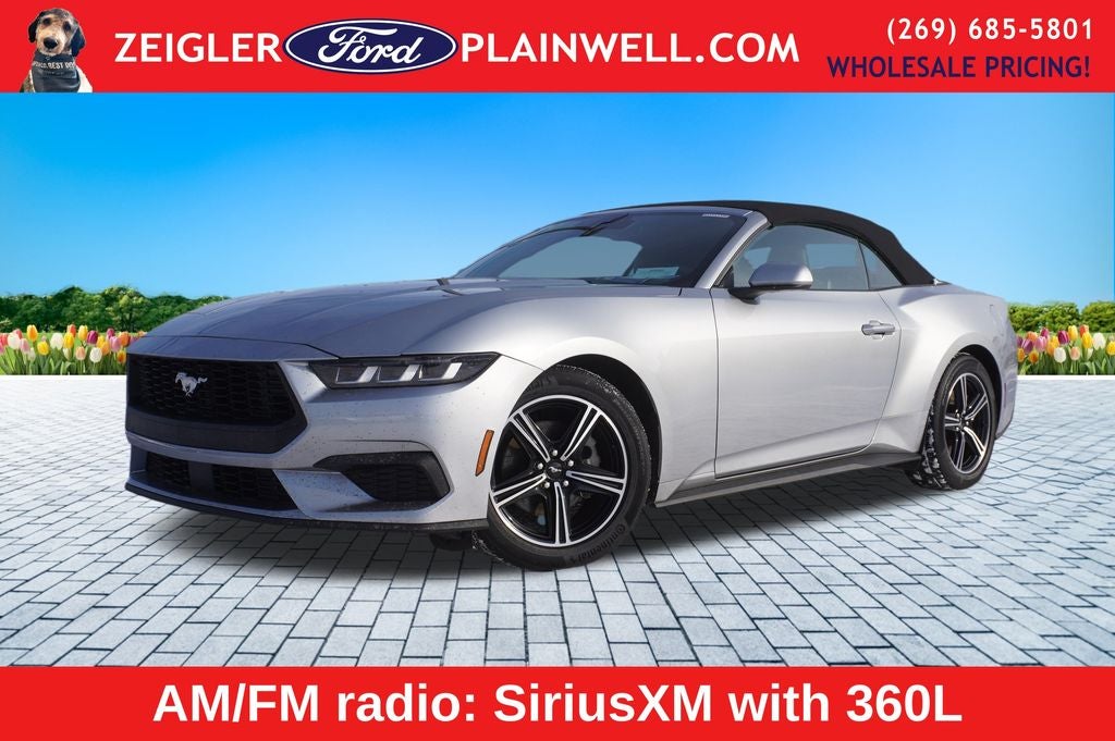 2024 Ford Mustang EcoBoost Premium Convertible Leather Rear Camera
