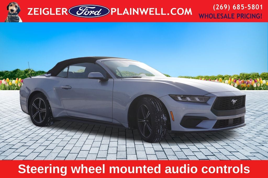 2024 Ford Mustang EcoBoost Premium Convertible Leather Rear Camera