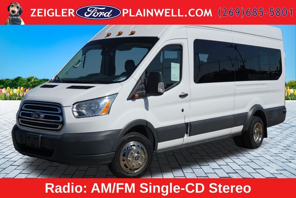 2016 Ford Transit-350 XLT 15 Passenger High Roof Dual Rear Wheels