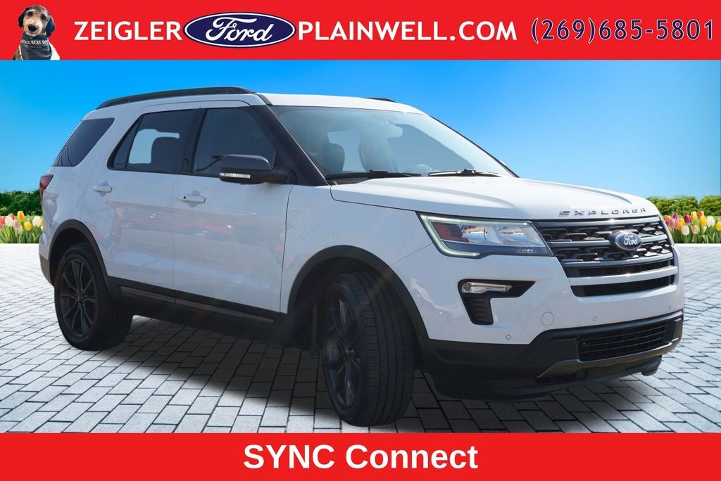 2018 Ford Explorer XLT PANORAMIC ROOF LEATHER APPEARANCE PKG 20' WHEELS