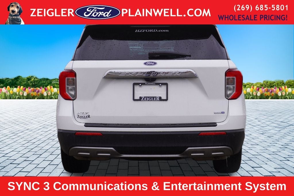 2020 Ford Explorer XLT 4x4 Panoramic Roof Navigation Leather Tow Pkg Sync