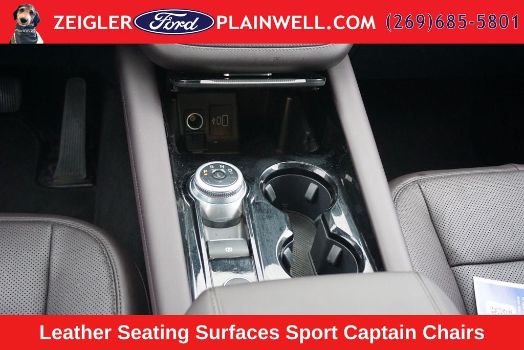 2025 Ford Explorer Platinum Lux Leather Pkg Panoramic Roof Co Pilot 360 21" Wh