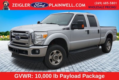 2015 Ford F-250SD XLT Crew Cab 4x4 6.2 Liter V8
