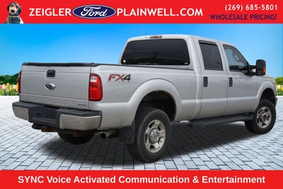 2015 Ford F-250SD XLT Crew Cab 4x4 6.2 Liter V8