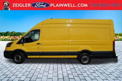 2022 Ford Transit-250 Base High Roof Extended Yellow Cargo Van Navigation R C