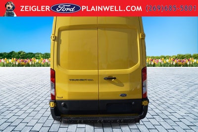 2022 Ford Transit-250 Base High Roof Extended Yellow Cargo Van Navigation R C