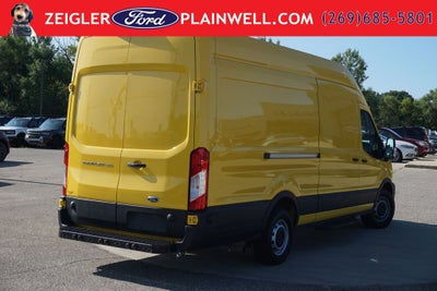 2022 Ford Transit-250 Base High Roof Extended Yellow Cargo Van Navigation R C