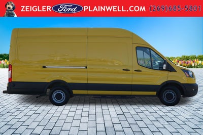 2022 Ford Transit-250 Base High Roof Extended Yellow Cargo Van Navigation R C