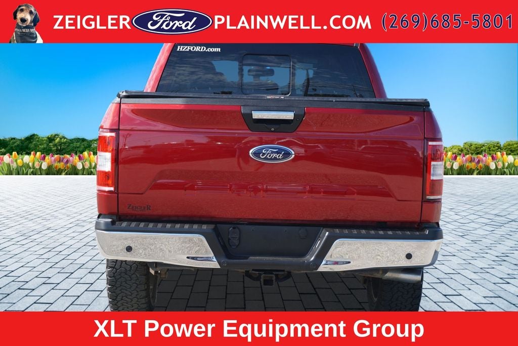 2018 Ford F-150 XLT CREW CAB 4X4 5.0L V8 TOW PKG HEATED SEATS