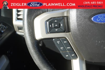 2016 Ford F-150 Lariat Crew Cab 4x4 Heated Leather NAV Chrome Pkg Tow Pkg