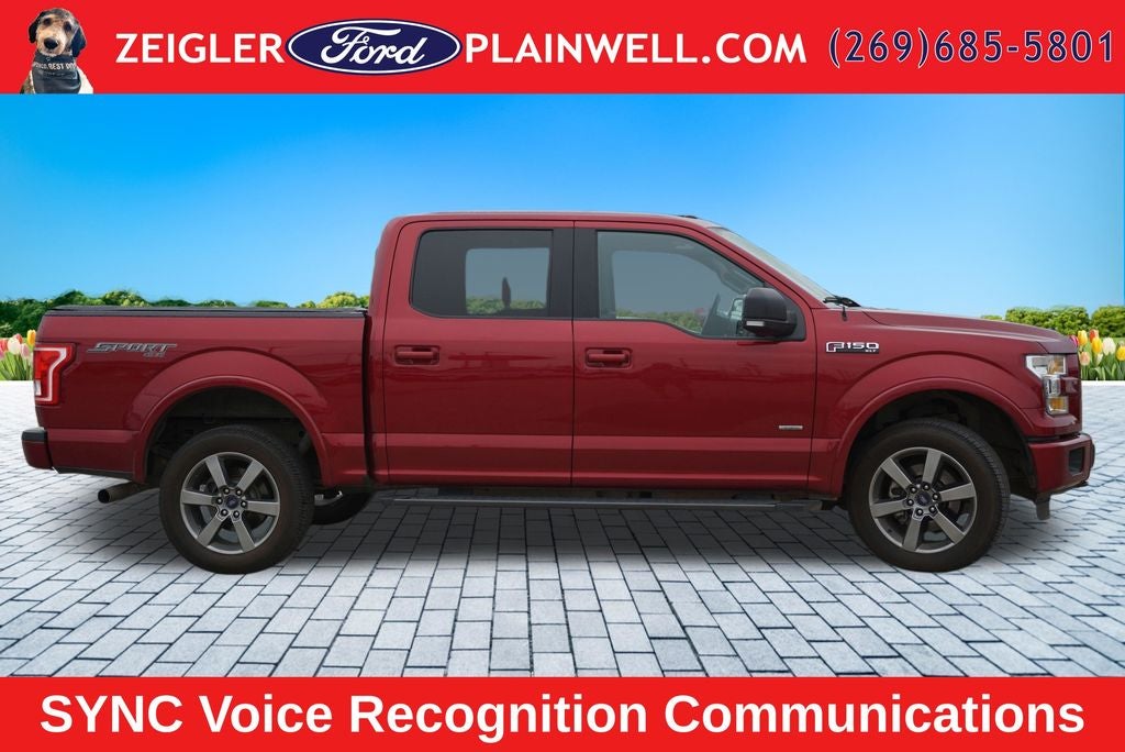 2016 Ford F-150 XLT Sport Appearance Pkg Panoramic Roof 4x4 3.5L Eco