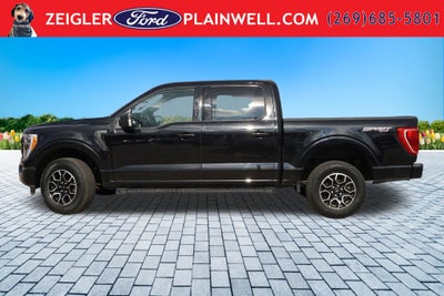 2023 Ford F-150 XLT 4x4 Black Sport Appearance Pkg Twin Panel Roof Tow