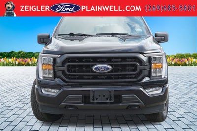 2023 Ford F-150 XLT 4x4 Black Sport Appearance Pkg Twin Panel Roof Tow