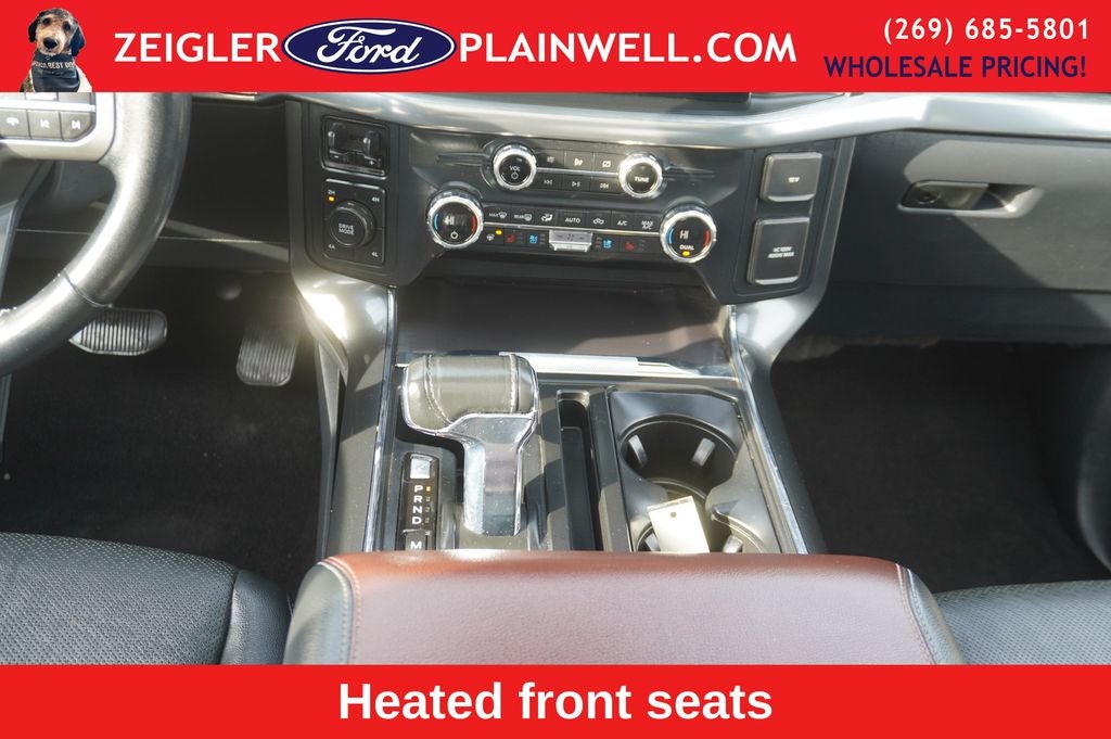 2021 Ford F-150 Lariat CREW CAB 4X4 LEATHER NAVIGATION PANORAMIC ROOF