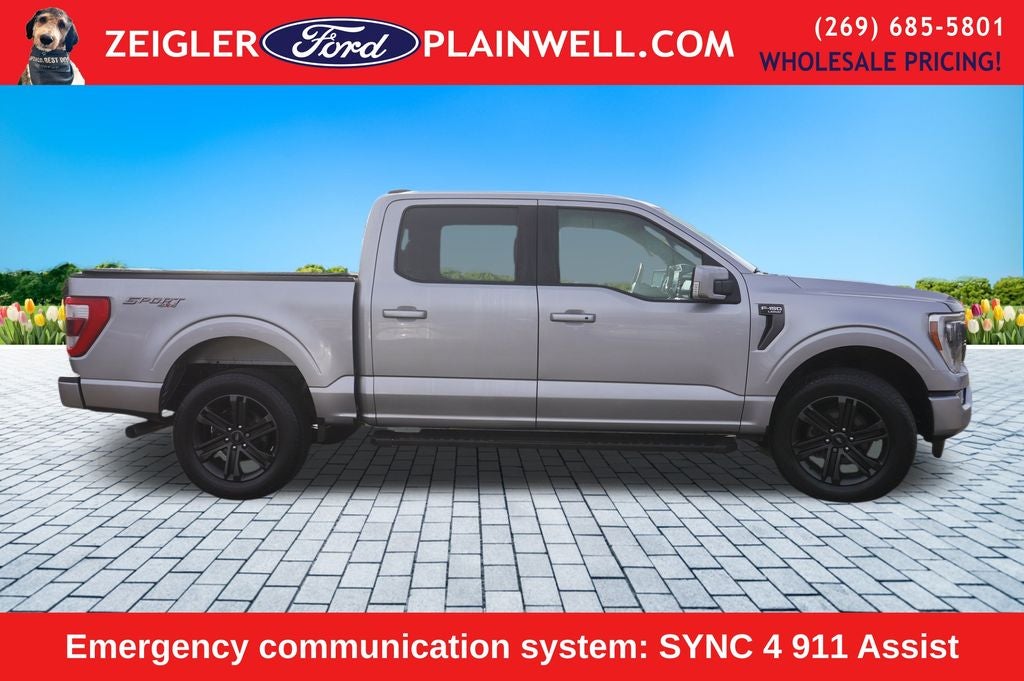 2021 Ford F-150 Lariat CREW CAB 4X4 LEATHER NAVIGATION PANORAMIC ROOF