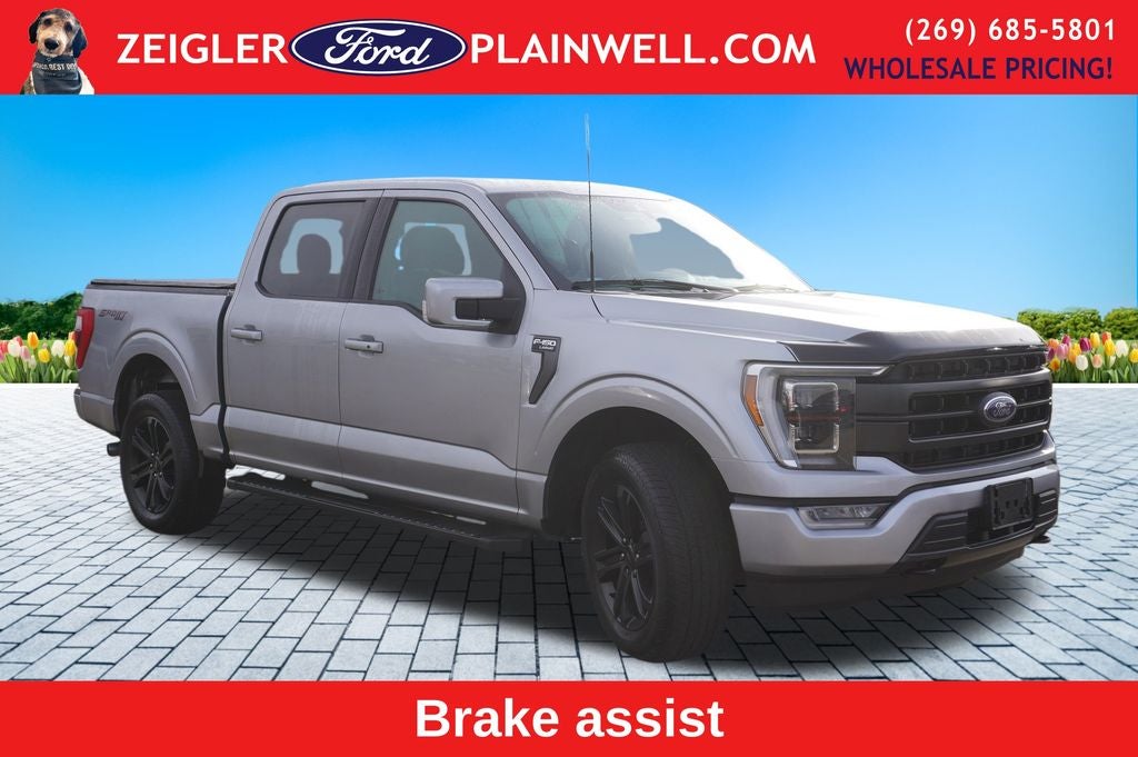 2021 Ford F-150 Lariat CREW CAB 4X4 LEATHER NAVIGATION PANORAMIC ROOF