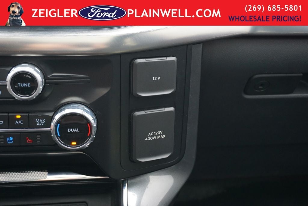 2023 Ford F-150 Lariat Sport Heated Cooled Leather Pano Roof Nav Trailer