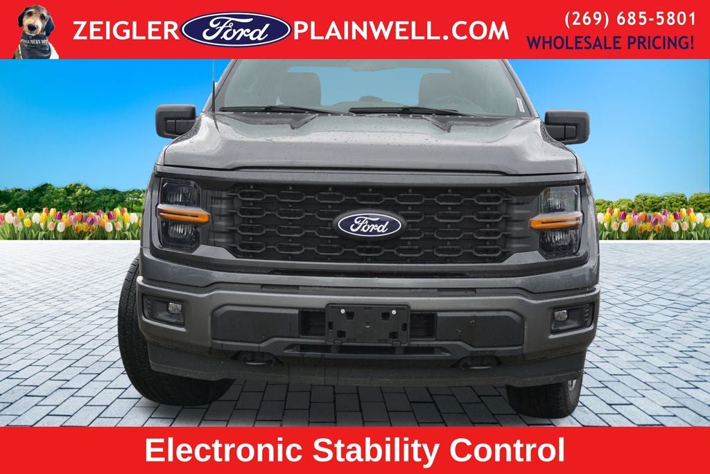 2024 Ford F-150 STX Crew Cab 4x4 Class 4 Tow Mobile Office Pkg Rear Ca
