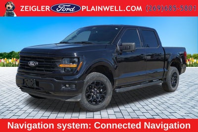 2024 Ford F-150 XLT CREW CAB 4X4 BLACK APPEARANCE PKG TOW PKG R CAMERA