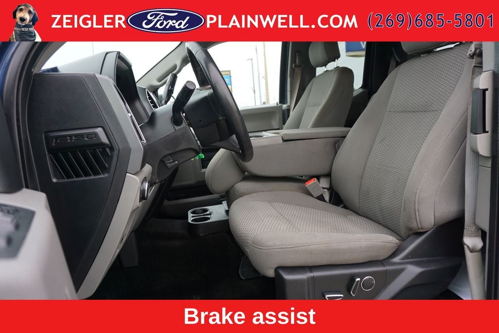 2018 Ford F-150 XLT 302A CREW CAB 4X4 CHROME PKG NAVIGATION
