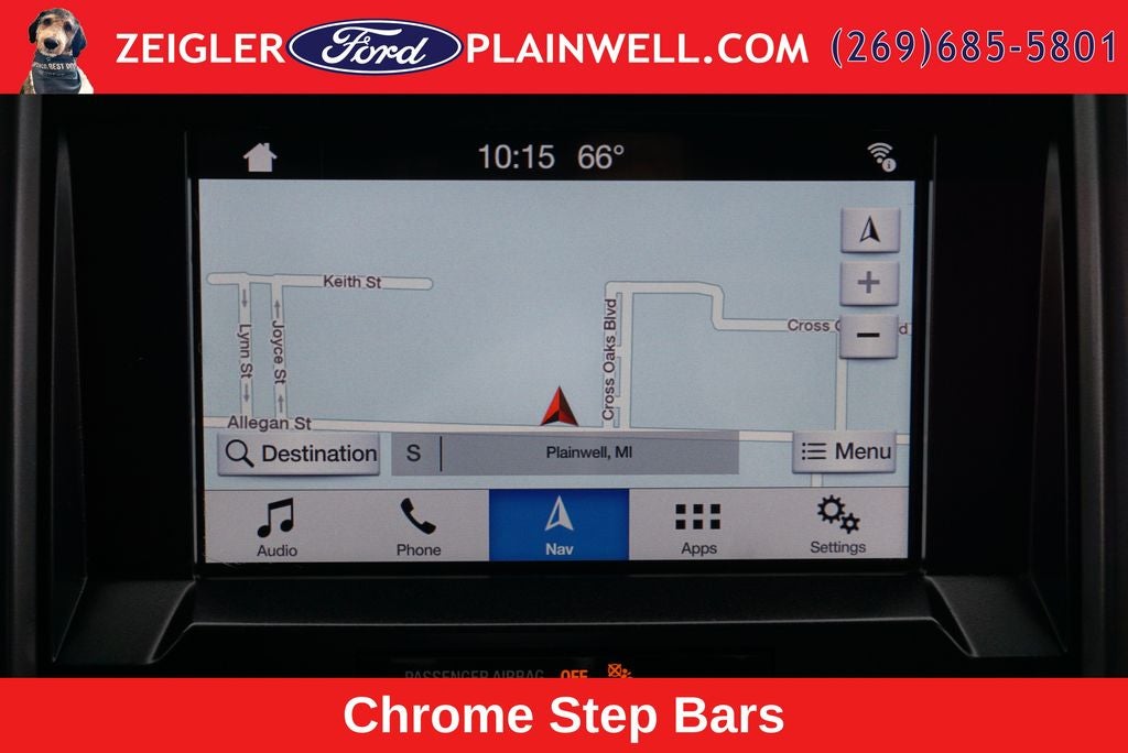 2018 Ford F-150 XLT 302A CREW CAB 4X4 CHROME PKG NAVIGATION
