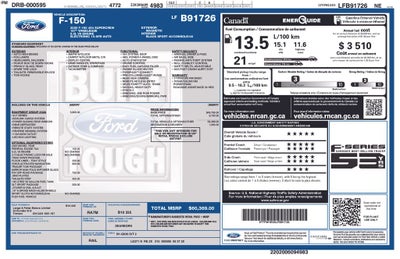 2020 Ford F-150 XLT Crew Cab Fx4 Sport Pkg 5.0 Liter V8 Navigation Tow