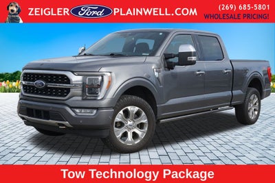 2022 Ford F-150 Platinum Twin Panel Roof Int Work Surface Tow Co-Pilot360 A
