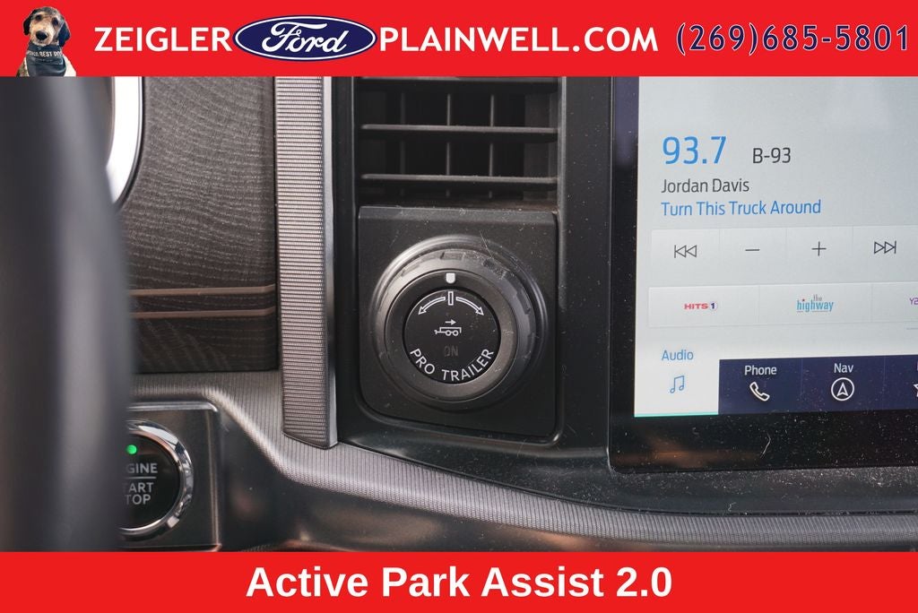 2022 Ford F-150 Platinum Twin Panel Roof Int Work Surface Tow Co-Pilot360 A