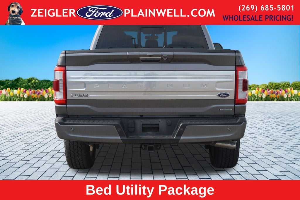 2022 Ford F-150 Platinum Twin Panel Roof Int Work Surface Tow Co-Pilot360 A