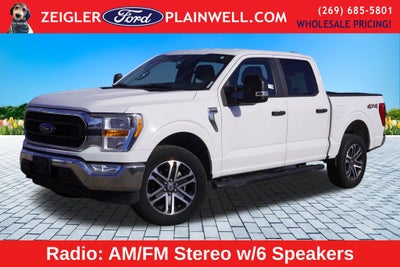 2022 Ford F-150 XLT Crew Cab 4x4 3.5 Ecoboost Tow Pkg 20" Wheels Blis