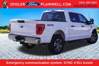 2022 Ford F-150 XLT Crew Cab 4x4 3.5 Ecoboost Tow Pkg 20" Wheels Blis