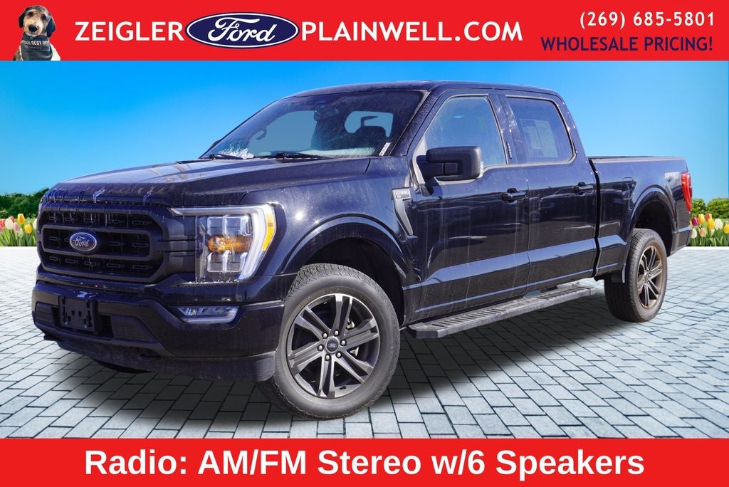 2022 Ford F-150 XLT Crew Cab 4x4 Sport Appearance Pkg Tow 3.5 Liter EC