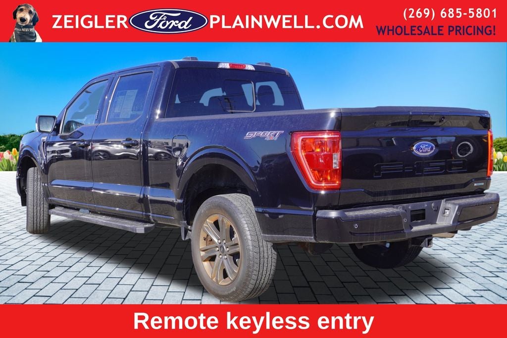 2022 Ford F-150 XLT Crew Cab 4x4 Sport Appearance Pkg Tow 3.5 Liter EC