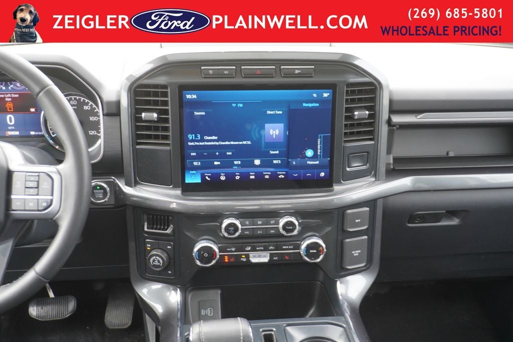 2023 Ford F-150 XLT HYBRID TWIN PANEL ROOF 20 ' BLACK ALLOYS REAR SLID