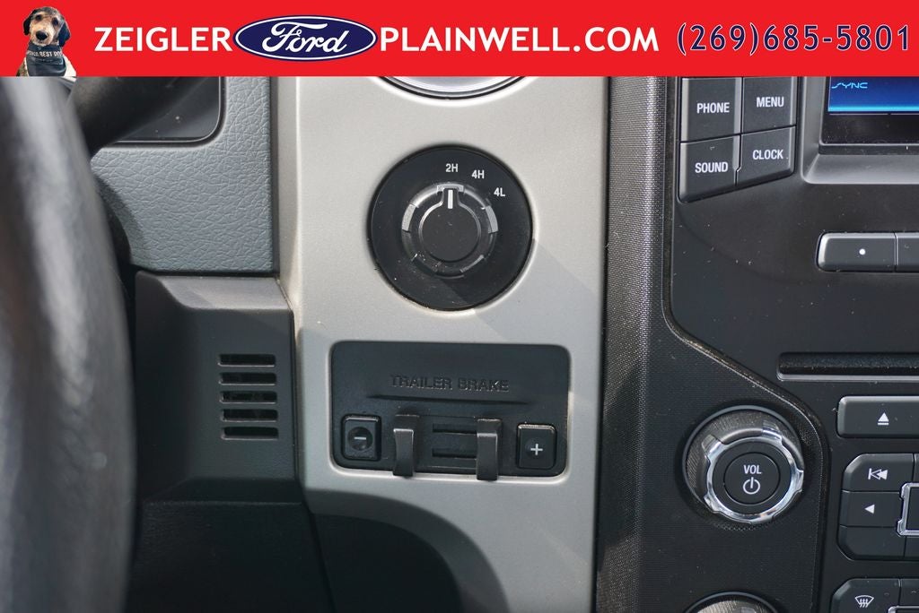 2013 Ford F-150 XLT Crew Cab 5.0 Liter V8 Chrome Pkg Running Boards