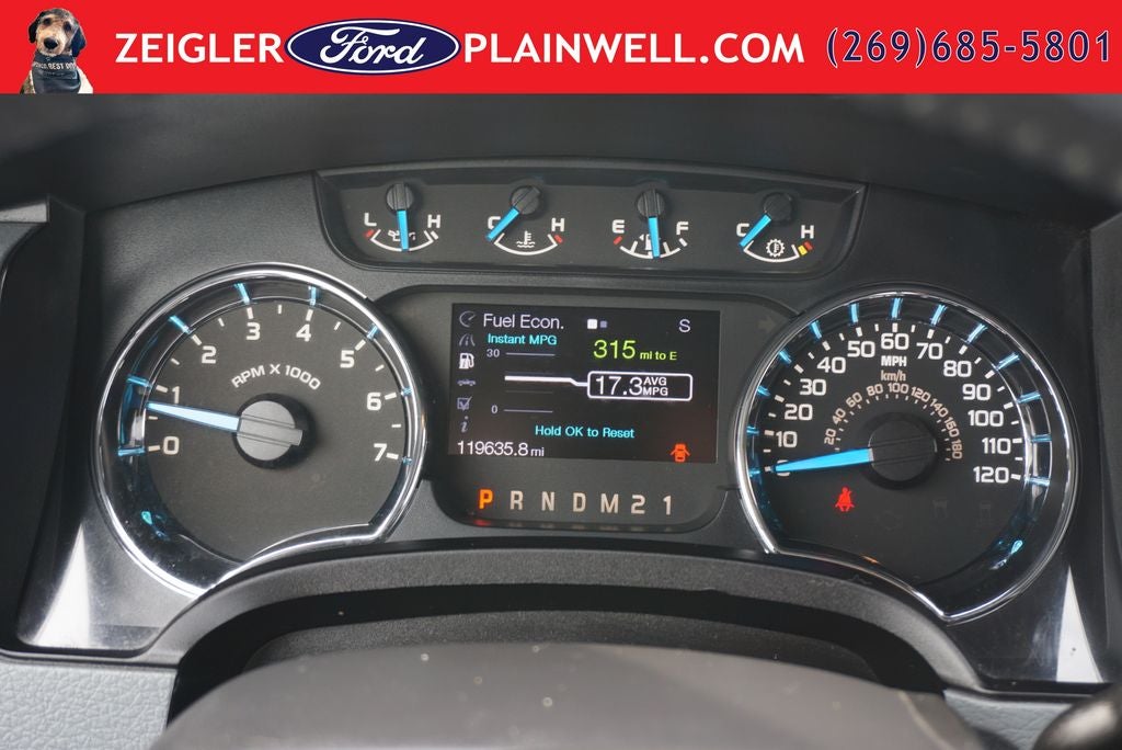 2013 Ford F-150 XLT Crew Cab 5.0 Liter V8 Chrome Pkg Running Boards