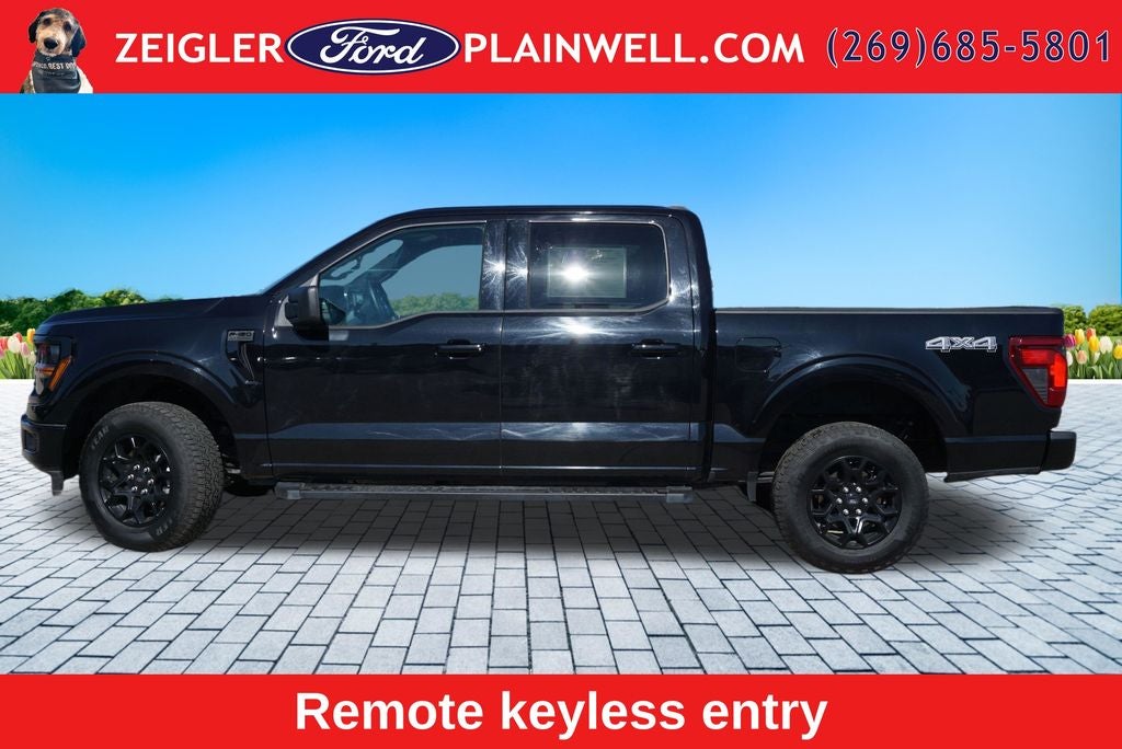 2025 Ford F-150 XLT Black Apoearance Pkg 3.5L Ecoboost Blis Rear Camer