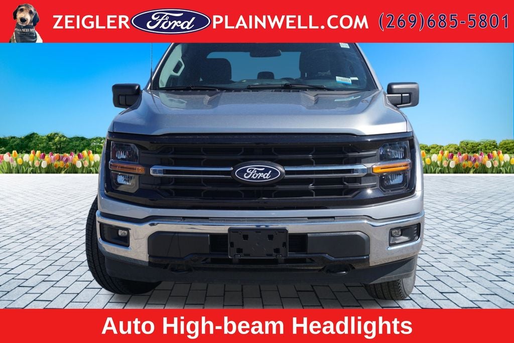 2025 Ford F-150 XLT Crew Cab 4x4 Blis 3.5L Ecoboost 18" CHROME-LIKE PV