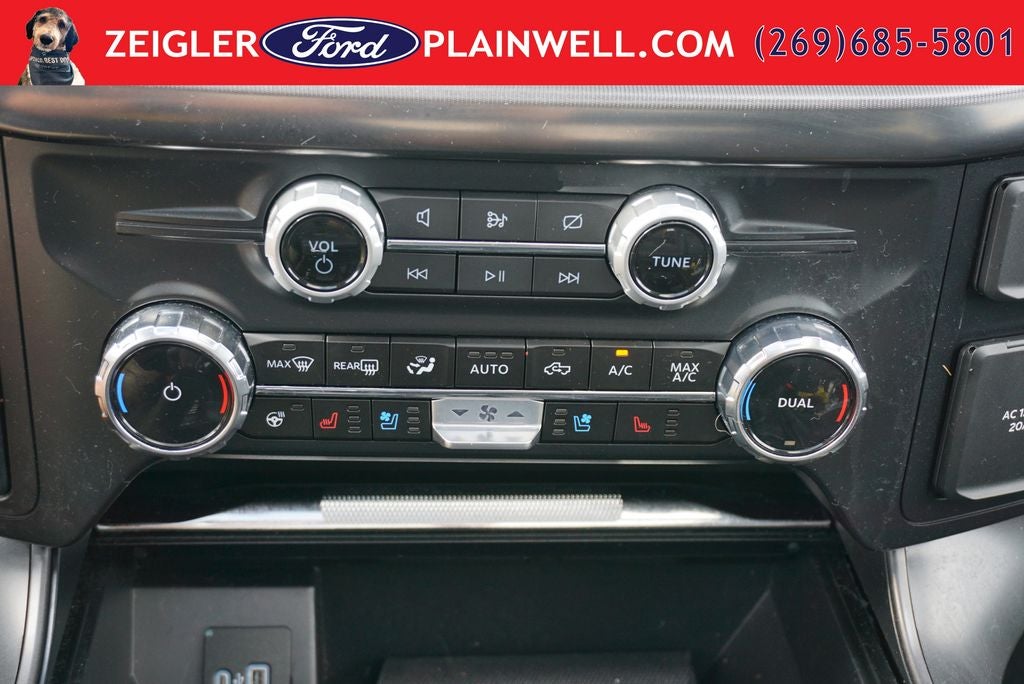 2024 Ford F-150 Lariat Hybrid Black Appearance Pkg Panoramic Roof Tow