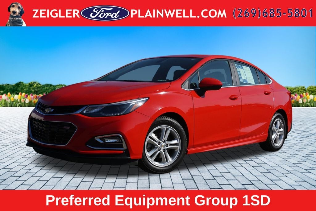 2016 Chevrolet Cruze LT RS Sport Power MoonRoof Alloys Power Seat