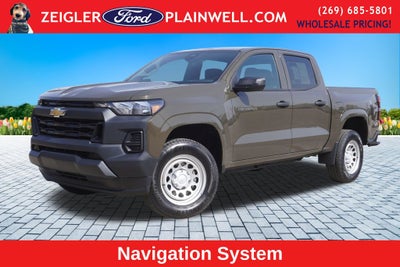 2023 Chevrolet Colorado Work Truck Crew Cab Rear Camera Safety Pkg Power Pkg