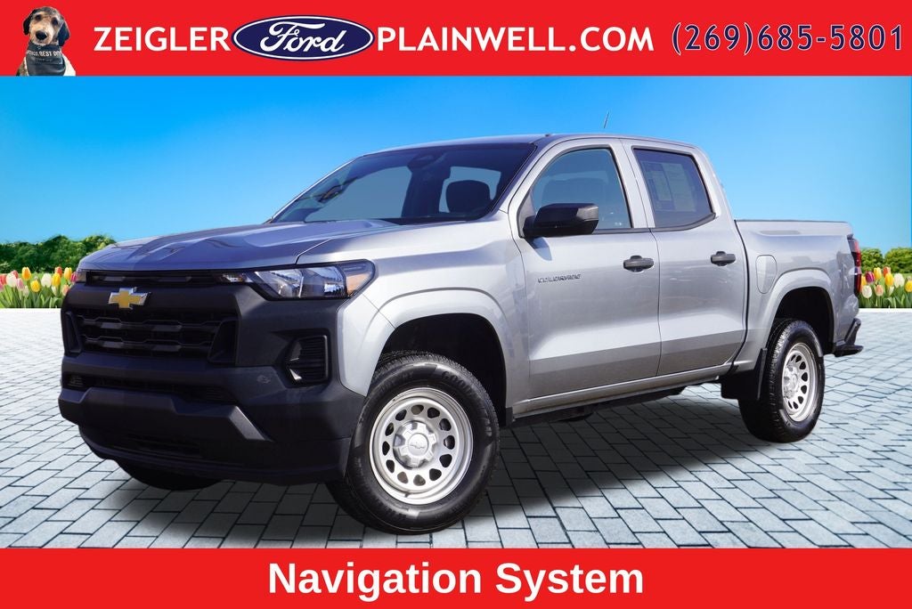 2024 Chevrolet Colorado Work Truck CREW CAB NAVIGATION KEYLESS ENTRY PREFERRED PKG