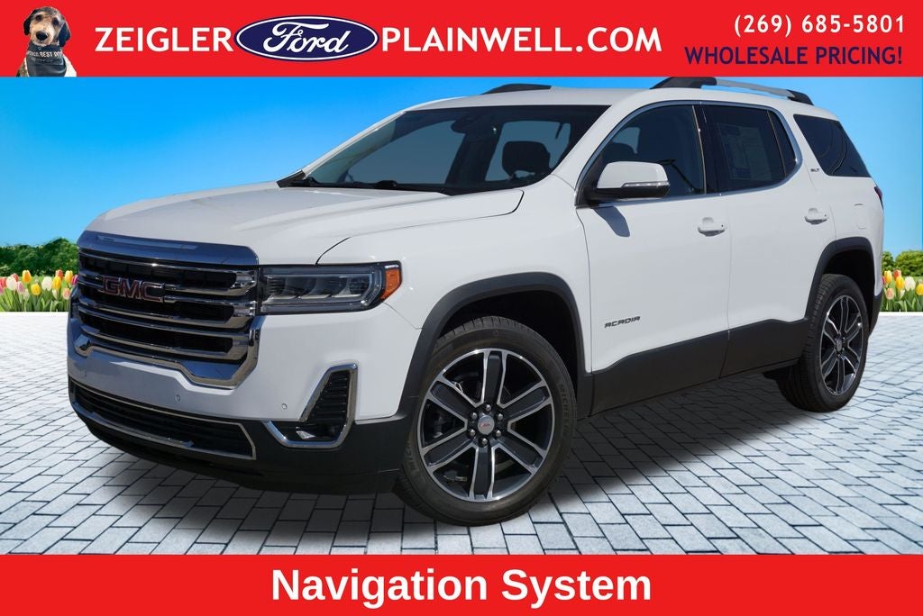 2023 GMC Acadia SLT LUX PREFERED PKG NAV LEATHER 3RD ROW R CAMERA