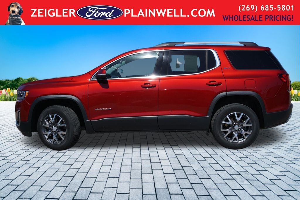 2023 GMC Acadia SLT HD CAMERA LANE KEEPING BLIS 3RD ROW SEAT 4X4