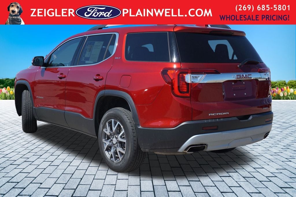 2023 GMC Acadia SLT HD CAMERA LANE KEEPING BLIS 3RD ROW SEAT 4X4