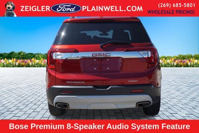 2023 GMC Acadia SLT HD CAMERA LANE KEEPING BLIS 3RD ROW SEAT 4X4